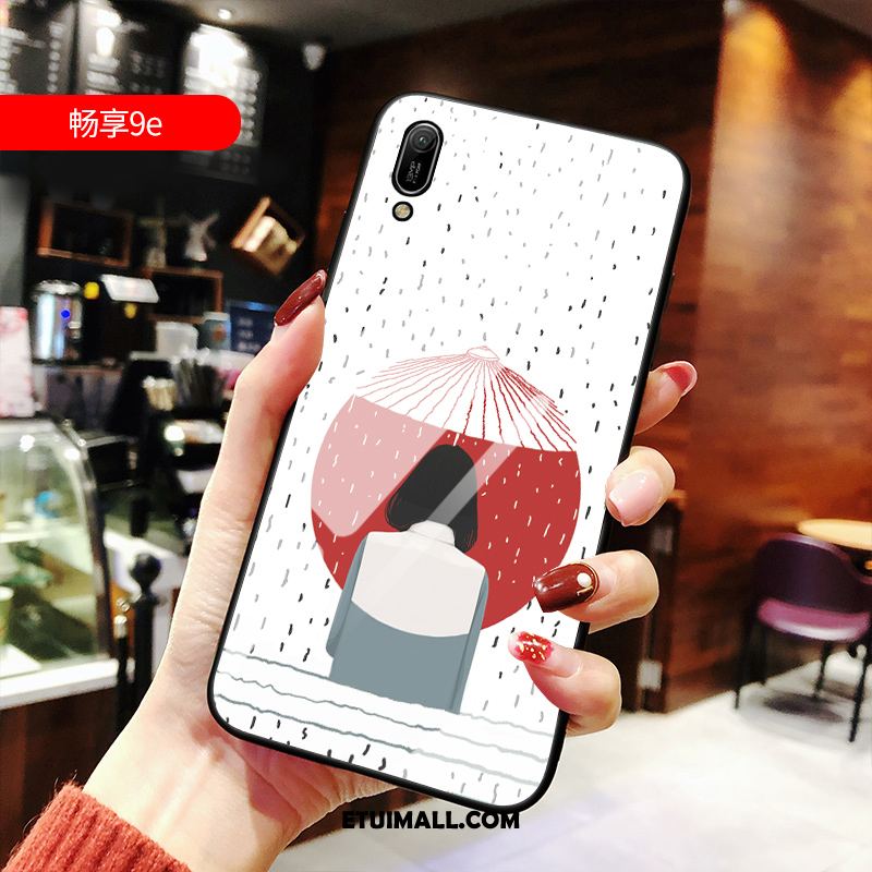 Etui Huawei Y6 2019 All Inclusive Telefon Komórkowy Piękny Czerwony Netto Anti-fall Obudowa Dyskont