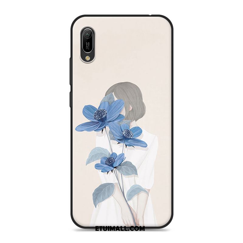 Etui Huawei Y6 2019 Biały Telefon Komórkowy Miękki Ochraniacz Obudowa Tanie
