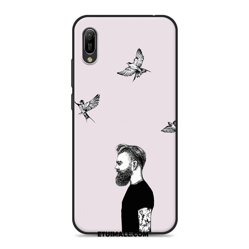 Etui Huawei Y6 2019 Miękki Modna Marka Moda Różowe Kreatywne Futerał Sprzedam