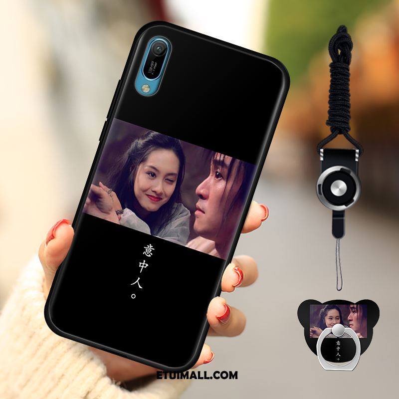 Etui Huawei Y6 2019 Niebieski Anti-fall Ochraniacz Miękki Moda Futerał Oferta