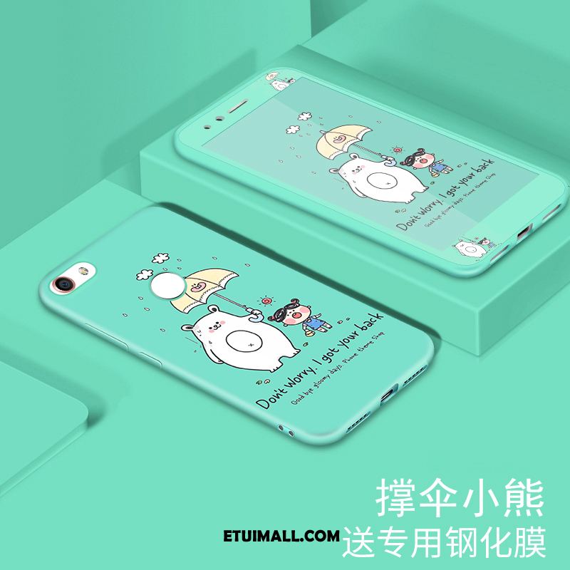 Etui Huawei Y6 Pro 2017 Kreskówka Zielony Szkło Hartowane Telefon Komórkowy Filmy Pokrowce Sprzedam
