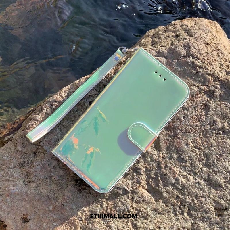 Etui Huawei Y6s Lustro Zielony Telefon Komórkowy Tendencja Składać Futerał Sklep
