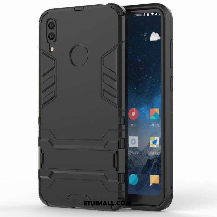 Etui Huawei Y7 2019 All Inclusive Czerwony Silikonowe Anti-fall Telefon Komórkowy Futerał Sklep
