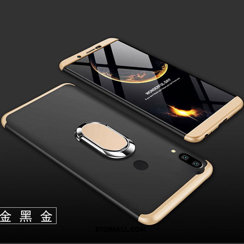 Etui Huawei Y7 2019 Tendencja Moda Telefon Komórkowy Złoto Nubuku Futerał Kup