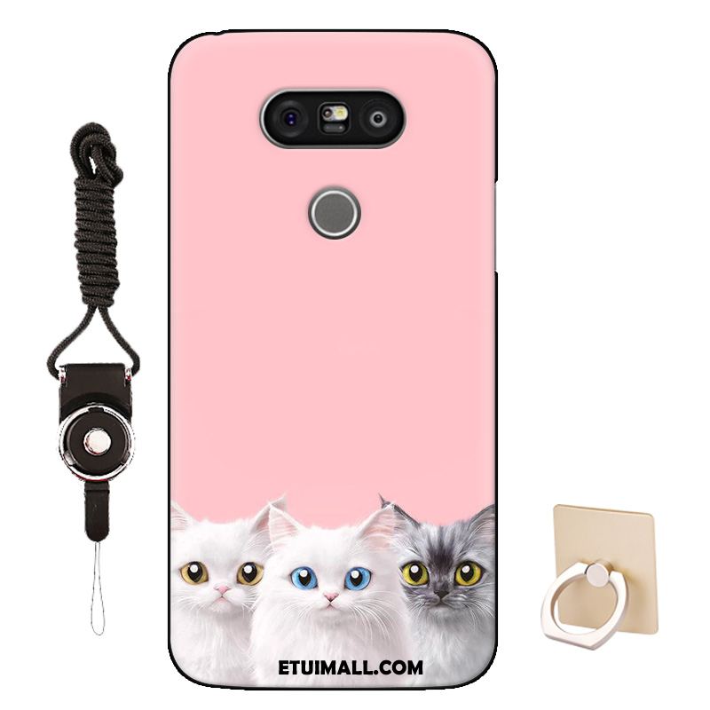 Etui Lg G5 Kotek All Inclusive Różowe Telefon Komórkowy Silikonowe Obudowa Sprzedam