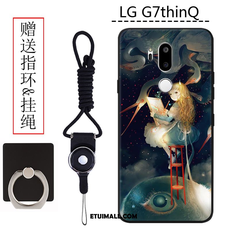 Etui Lg G7 Thinq Tendencja Telefon Komórkowy Biały Kolor Kreatywne Obudowa Online