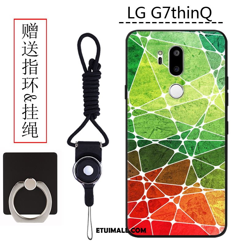 Etui Lg G7 Thinq Tendencja Telefon Komórkowy Biały Kolor Kreatywne Obudowa Online