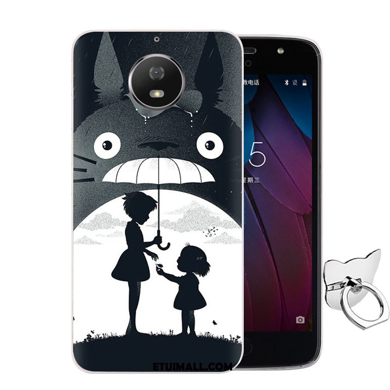 Etui Moto G5s All Inclusive Miękki Telefon Komórkowy Anti-fall Niebieski Futerał Tanie