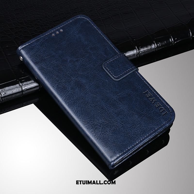 Etui Moto G5s Plus Wzór Niebieski Skórzany Futerał Telefon Komórkowy Anti-fall Pokrowce Sklep
