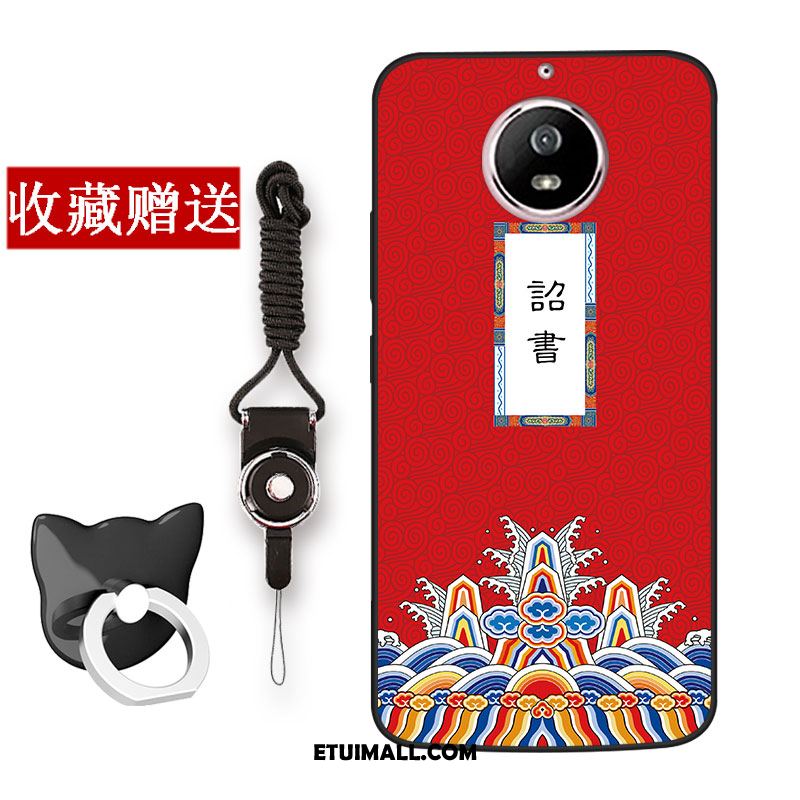 Etui Moto G5s Telefon Komórkowy Czarny Anti-fall Chiński Styl Ochraniacz Pokrowce Sklep