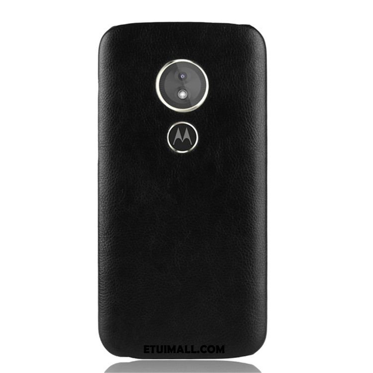 Etui Moto G6 Play Ochraniacz Trudno Telefon Komórkowy Wzór Litchi Futerał Online