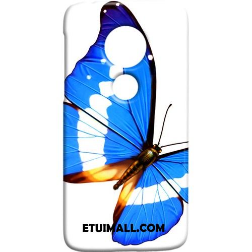 Etui Moto G7 Play Niebieski Telefon Komórkowy Trudno Motyl Świeży Futerał Kup