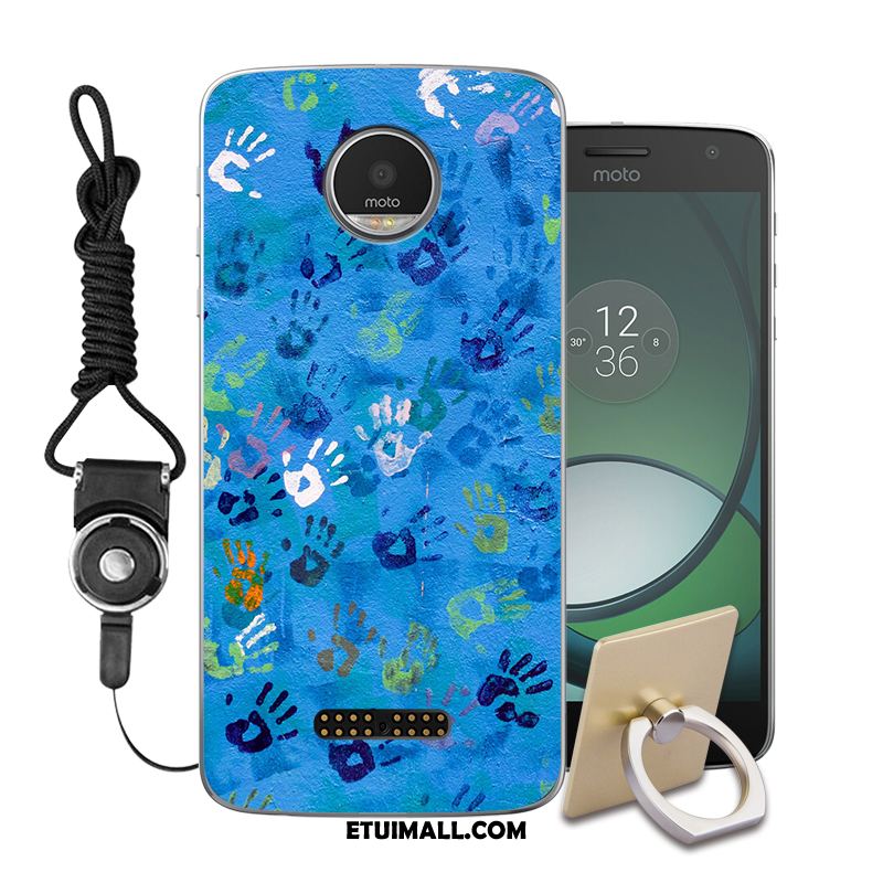 Etui Moto Z2 Play Kolor Niebieski Anti-fall Miękki Telefon Komórkowy Futerał Kup
