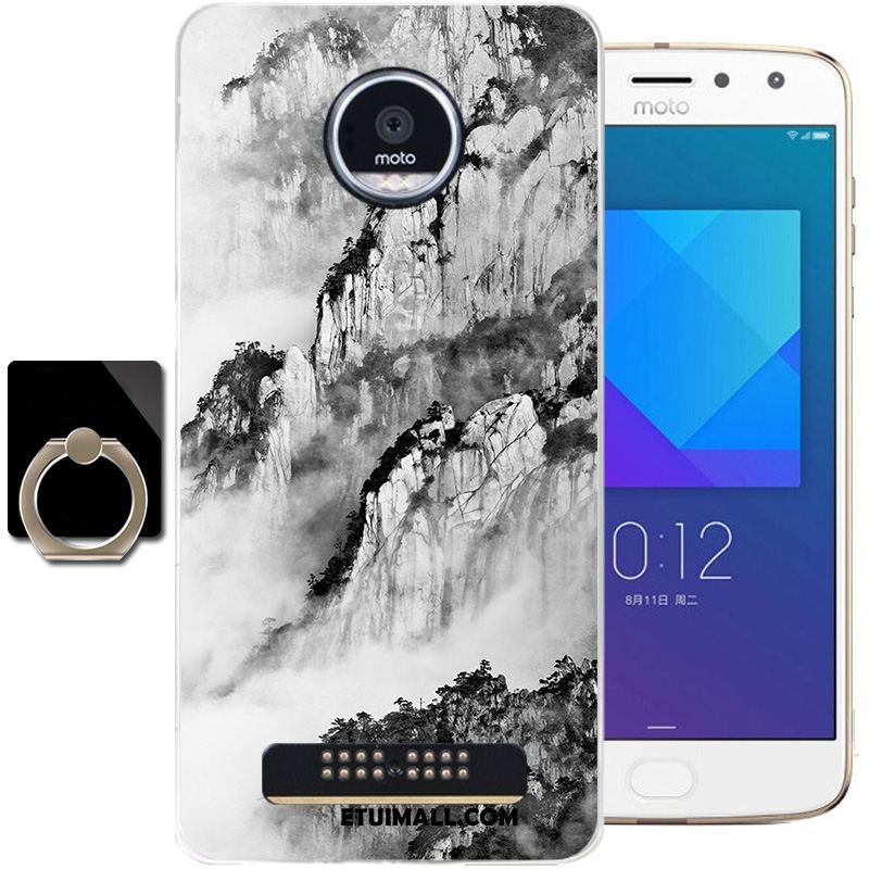 Etui Moto Z2 Play Silikonowe Ochraniacz Telefon Komórkowy Czarny All Inclusive Pokrowce Kup