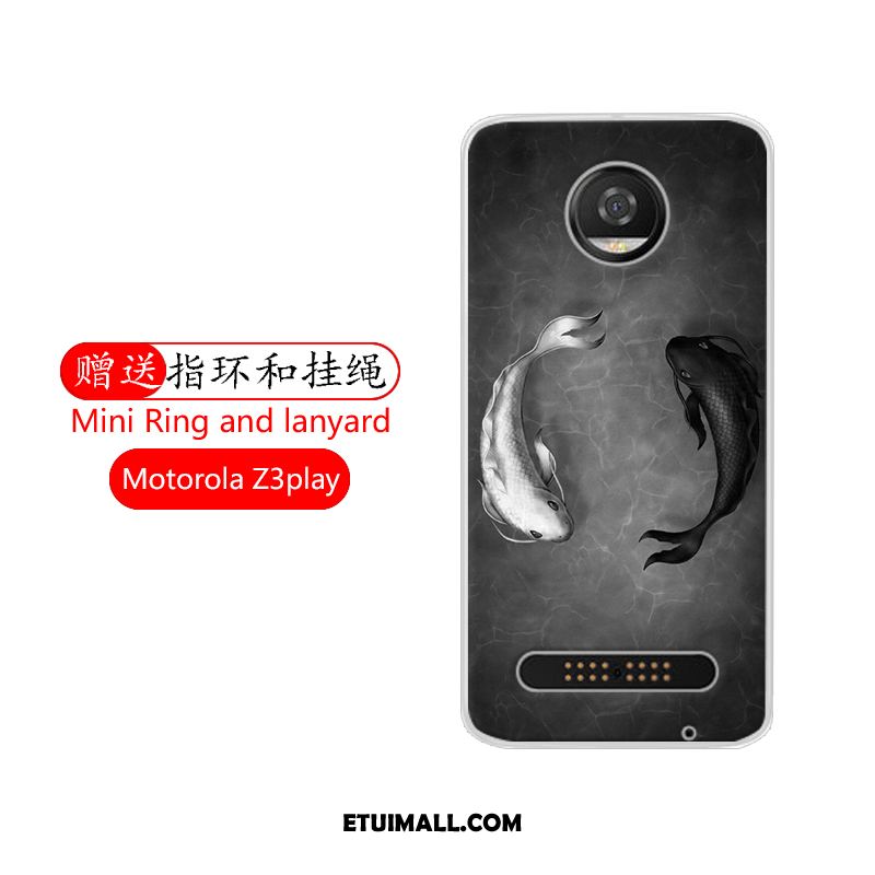 Etui Moto Z3 Play Ochraniacz Telefon Komórkowy Tendencja Czerwony All Inclusive Pokrowce Sklep