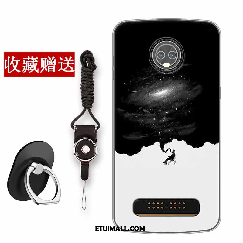 Etui Moto Z3 Play Silikonowe Telefon Komórkowy Czarny All Inclusive Ochraniacz Obudowa Tanie
