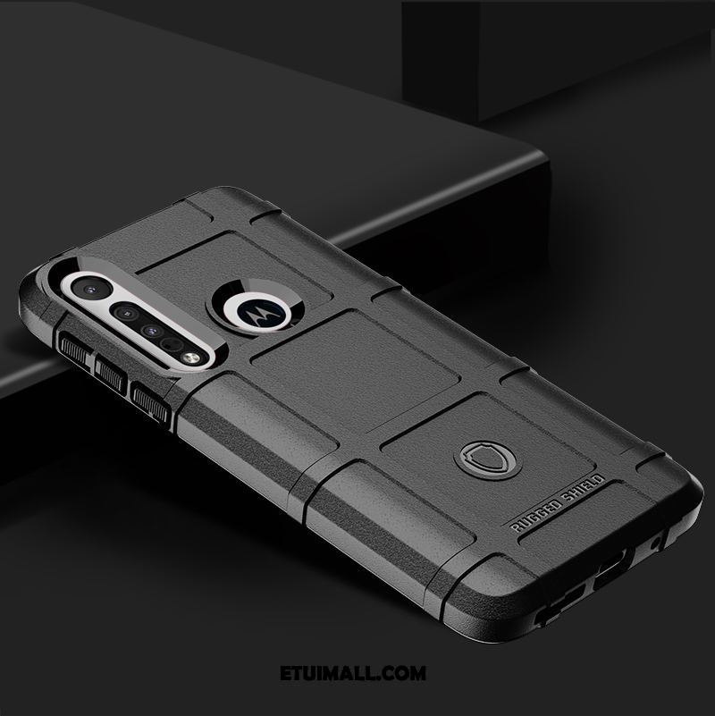 Etui Motorola One Macro Ochraniacz Silikonowe Telefon Komórkowy Dla Grubych Czarny Obudowa Online