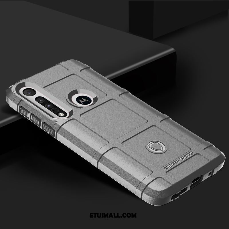 Etui Motorola One Macro Ochraniacz Silikonowe Telefon Komórkowy Dla Grubych Czarny Obudowa Online