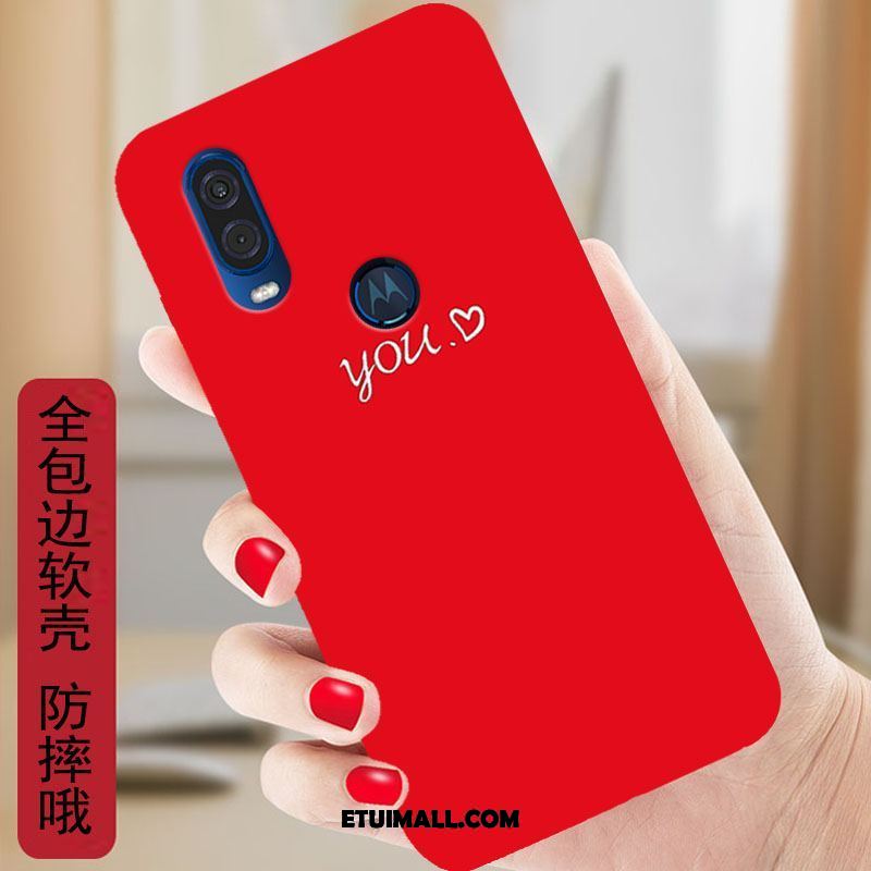 Etui Motorola One Vision Czerwony Telefon Komórkowy Ochraniacz Miękki Obudowa Kupię