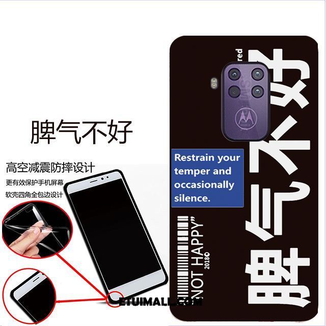 Etui Motorola One Zoom Ochraniacz Miękki Nubuku Telefon Komórkowy Niebieski Pokrowce Tanie