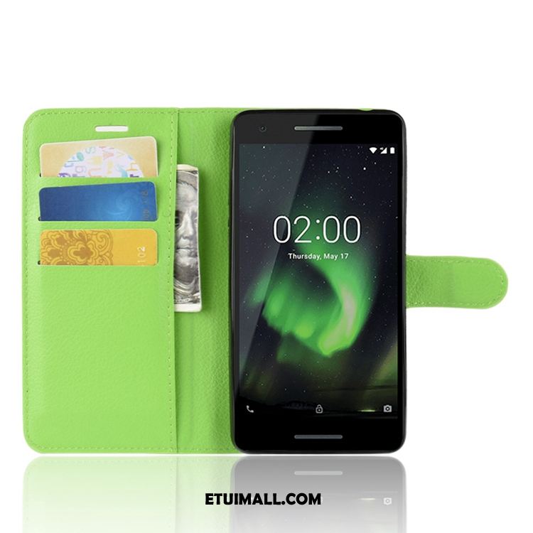 Etui Nokia 2.1 Telefon Komórkowy Wzór Portfel Skórzany Futerał Litchi Futerał Dyskont