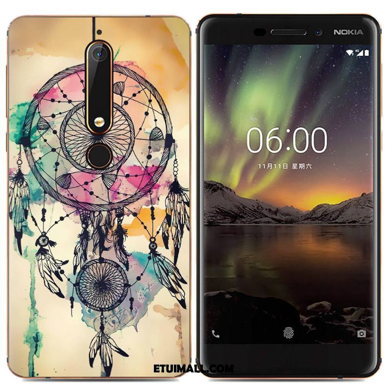 Etui Nokia 6.1 Telefon Komórkowy Kreatywne Kreskówka Miękki Kolor Futerał Sprzedam