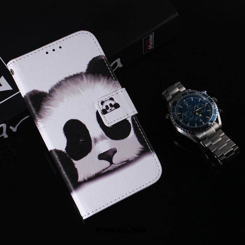 Etui Nokia 6.2 Skórzany Futerał Tygrys Telefon Komórkowy Ochraniacz Biały Obudowa Sklep