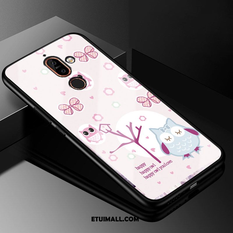Etui Nokia 7 Plus Szkło Telefon Komórkowy Ochraniacz Kotek Biały Pokrowce Kupię