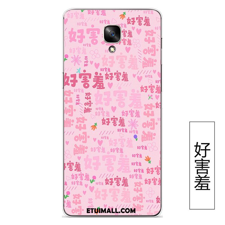 Etui Oneplus 3t Piękny Różowe Silikonowe Miękki Telefon Komórkowy Futerał Sklep