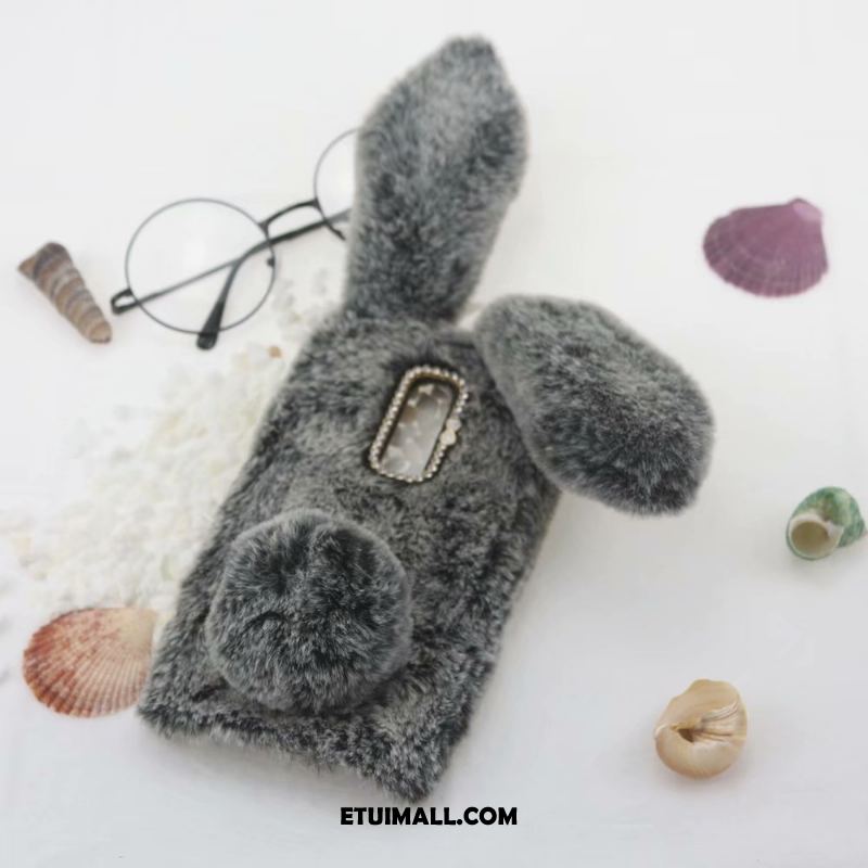 Etui Oneplus 6t Kreskówka Bunny Pluszowa Telefon Komórkowy Piękny Obudowa Online