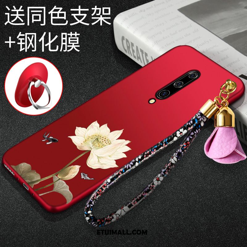 Etui Oneplus 7 Pro Ochraniacz Silikonowe Telefon Komórkowy Kreatywne Czerwony Futerał Tanie