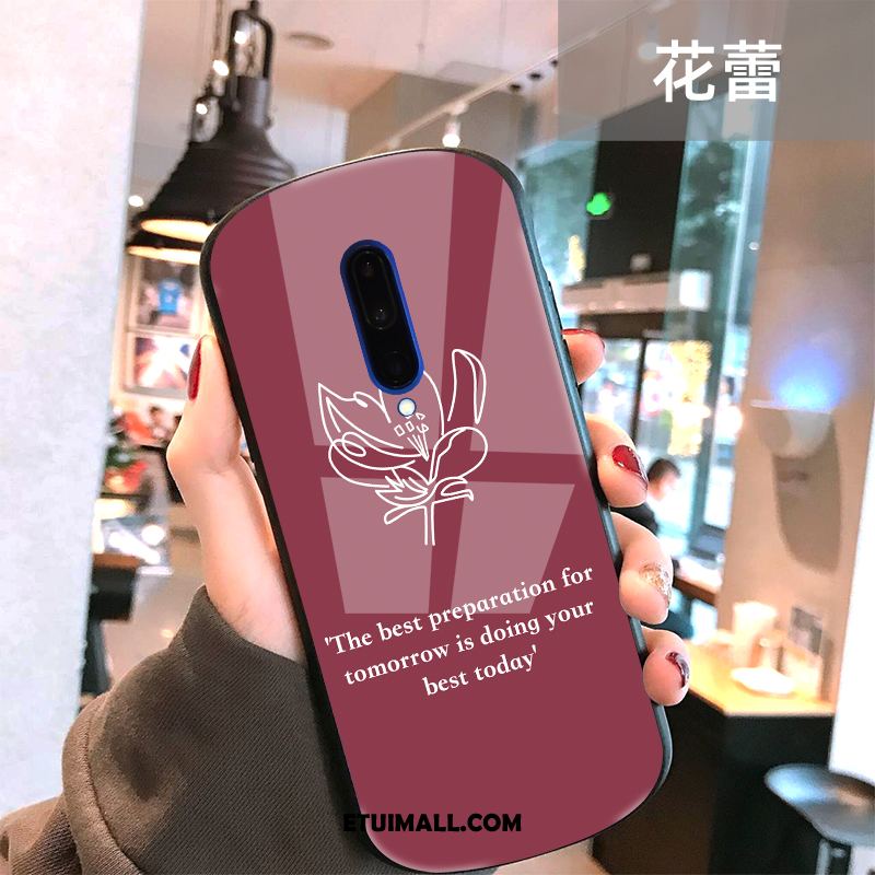 Etui Oneplus 8 Różowe Piękny Świeży Ochraniacz Telefon Komórkowy Obudowa Online