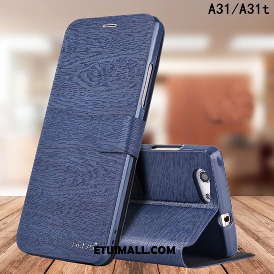 Etui Oppo A31 Telefon Komórkowy Ochraniacz All Inclusive Anti-fall Skórzany Futerał Futerał Na Sprzedaż