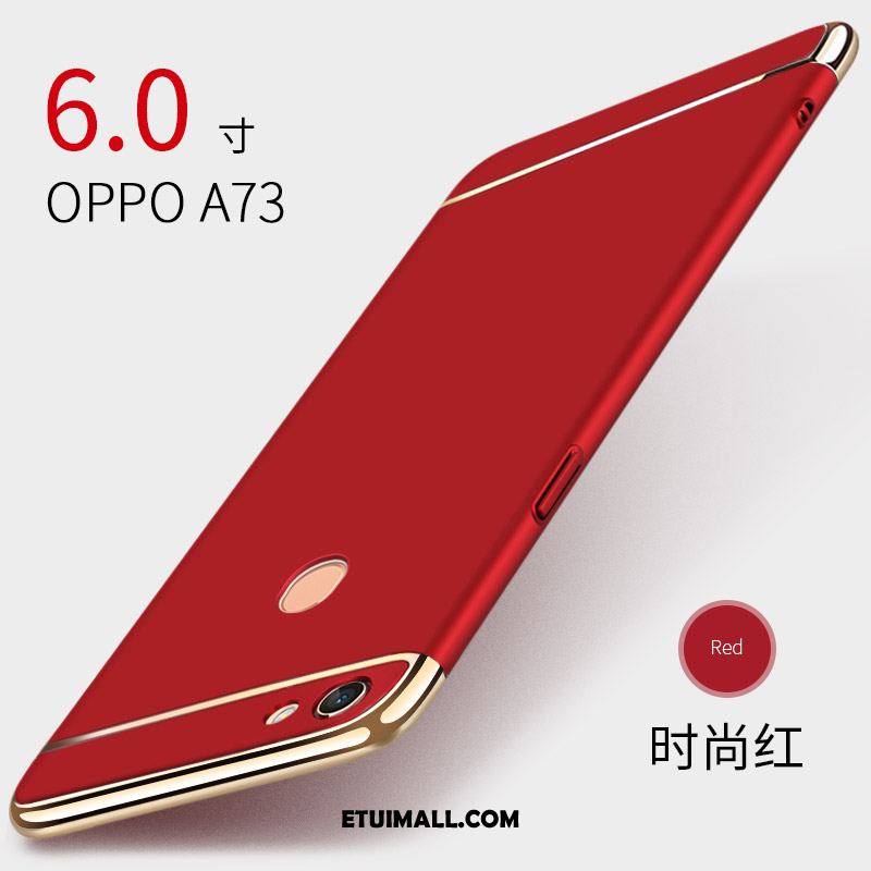 Etui Oppo A73 Modna Marka Tendencja Wiszące Ozdoby All Inclusive Czerwony Futerał Dyskont