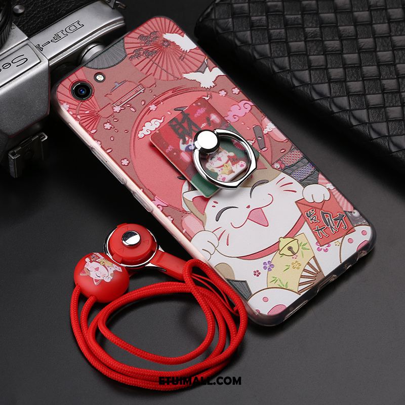 Etui Oppo A83 Miękki Czerwony Cienka Telefon Komórkowy Piękny Futerał Sklep