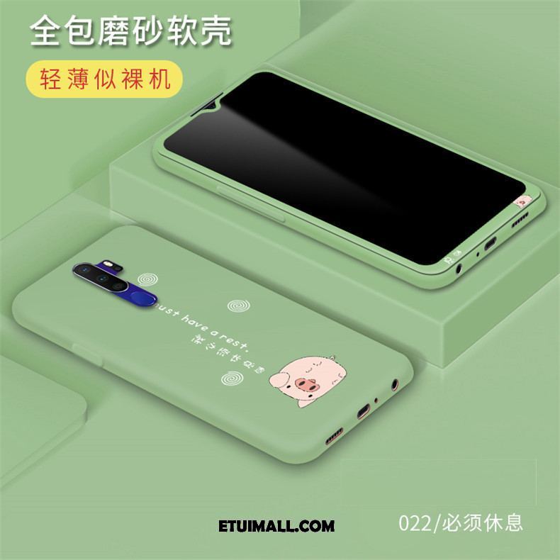 Etui Oppo A9 2020 Anti-fall Filmy Szkło Hartowane Silikonowe Telefon Komórkowy Pokrowce Na Sprzedaż