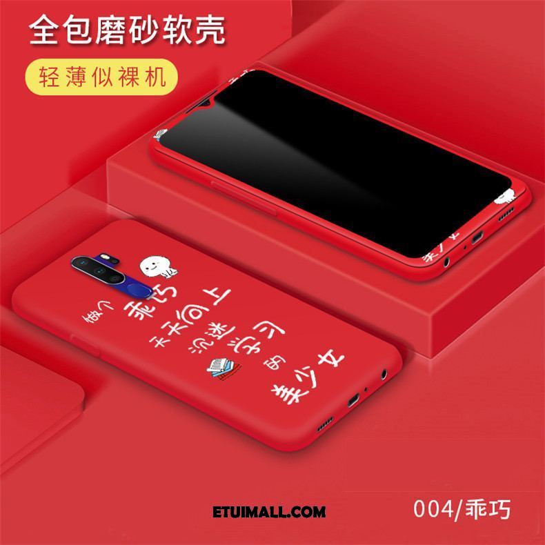 Etui Oppo A9 2020 Anti-fall Filmy Szkło Hartowane Silikonowe Telefon Komórkowy Pokrowce Na Sprzedaż