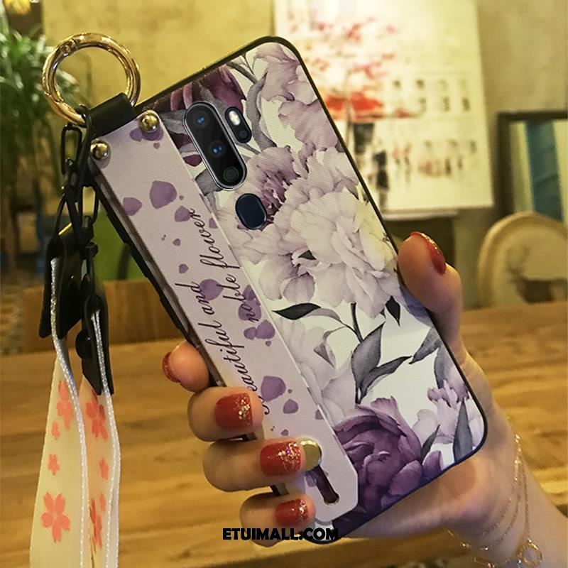 Etui Oppo A9 2020 Kwiaty Sakura Miękki Wiszące Ozdoby Telefon Komórkowy Futerał Sprzedam