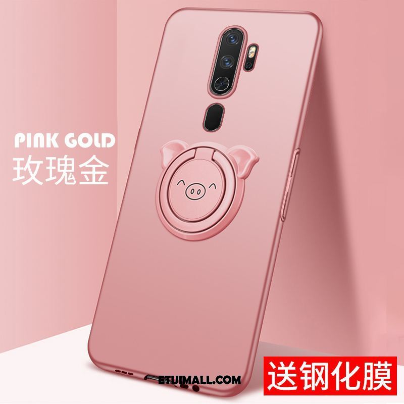 Etui Oppo A9 2020 Magnetyzm Wspornik Telefon Komórkowy Cienkie Różowe Złoto Futerał Oferta