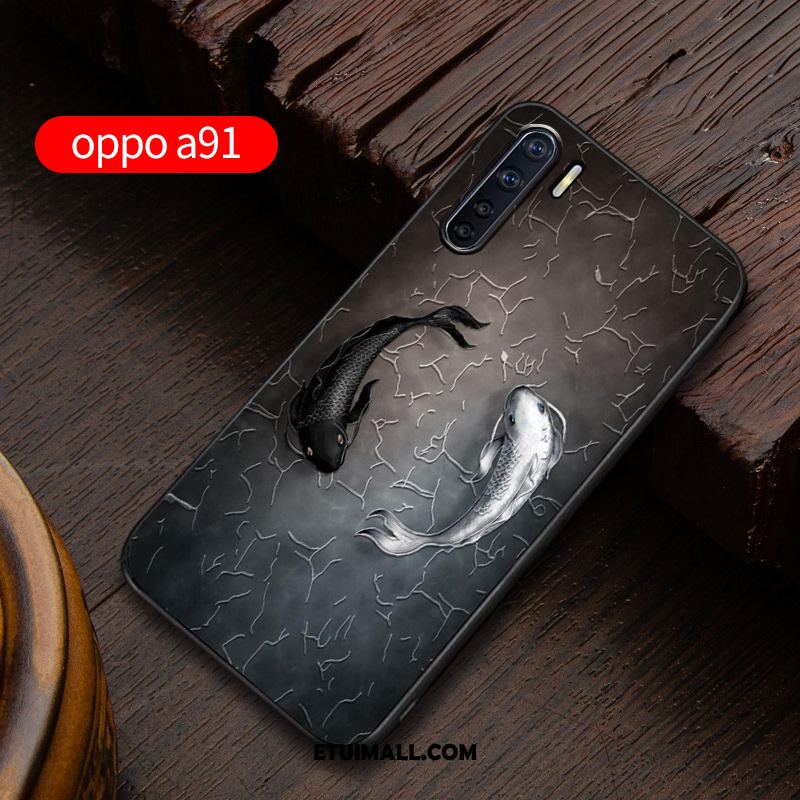 Etui Oppo A91 Niebieski Anti-fall Nowy All Inclusive Telefon Komórkowy Pokrowce Sprzedam