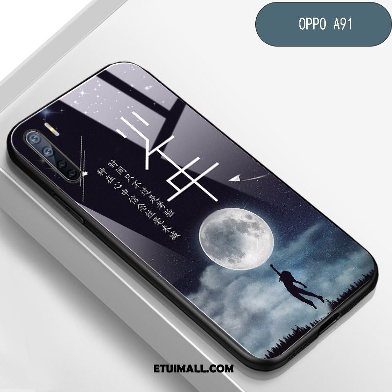 Etui Oppo A91 Telefon Komórkowy Młody Ochraniacz Czarny All Inclusive Obudowa Online