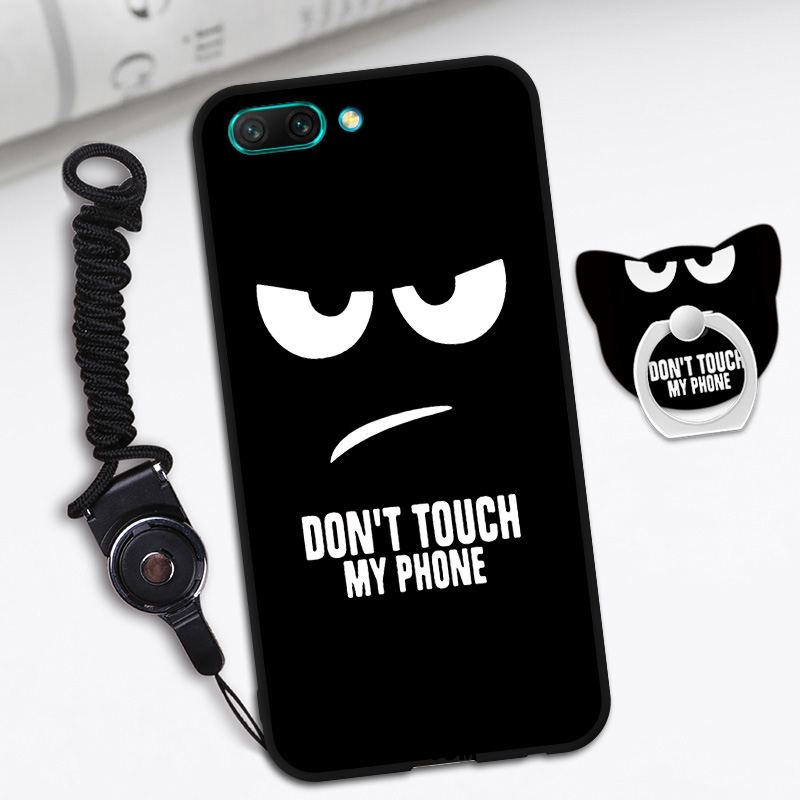 Etui Oppo Ax5 Anti-fall Wiszące Ozdoby Telefon Komórkowy Miękki Czarny Obudowa Tanie