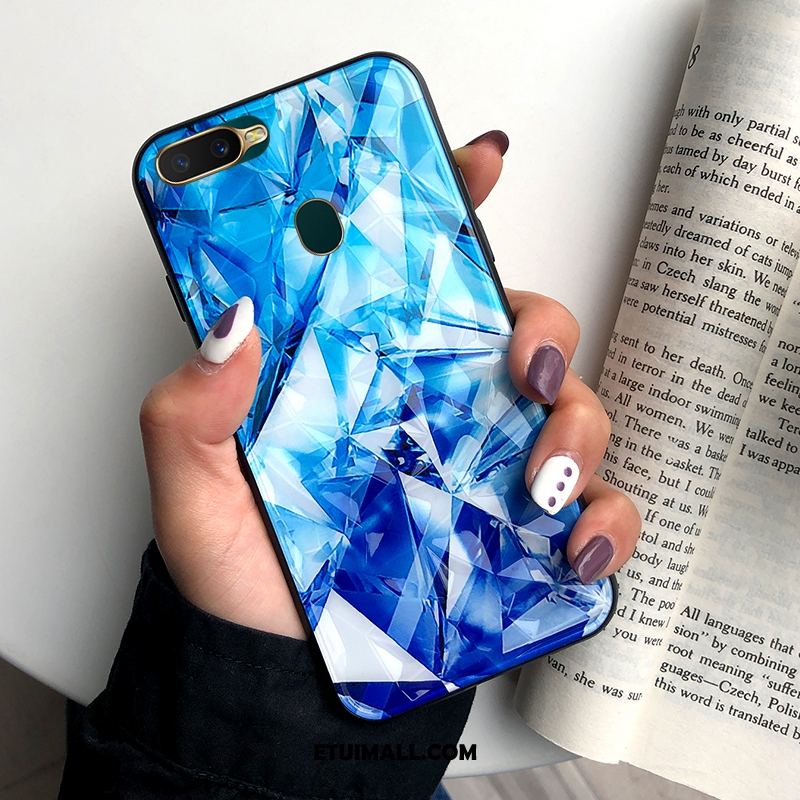 Etui Oppo Ax7 Anti-fall Niebieski Piękny Moda Telefon Komórkowy Pokrowce Kup