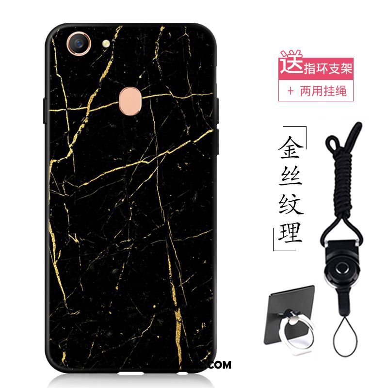 Etui Oppo F5 Youth Silikonowe Telefon Komórkowy Kreatywne Miękki Czarny Obudowa Tanie
