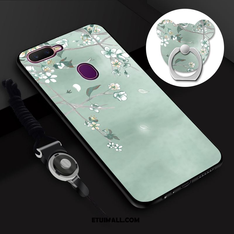Etui Oppo F9 Telefon Komórkowy Biały Kreatywne Szkło Hartowane Filmy Pokrowce Online
