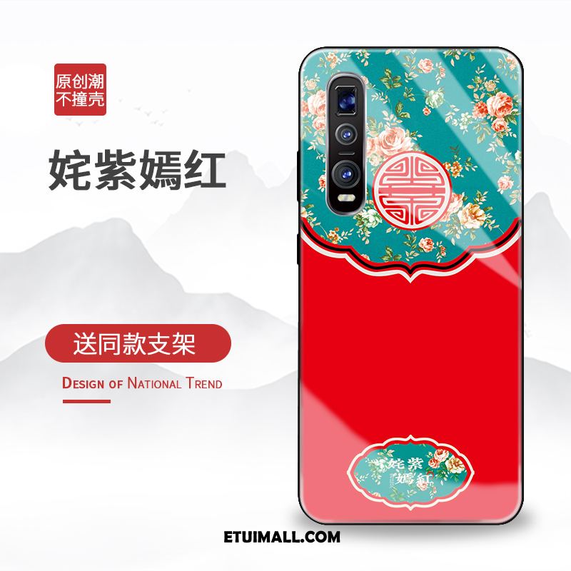 Etui Oppo Find X2 Pro Silikonowe Telefon Komórkowy Chiński Styl Ochraniacz Tendencja Pokrowce Oferta