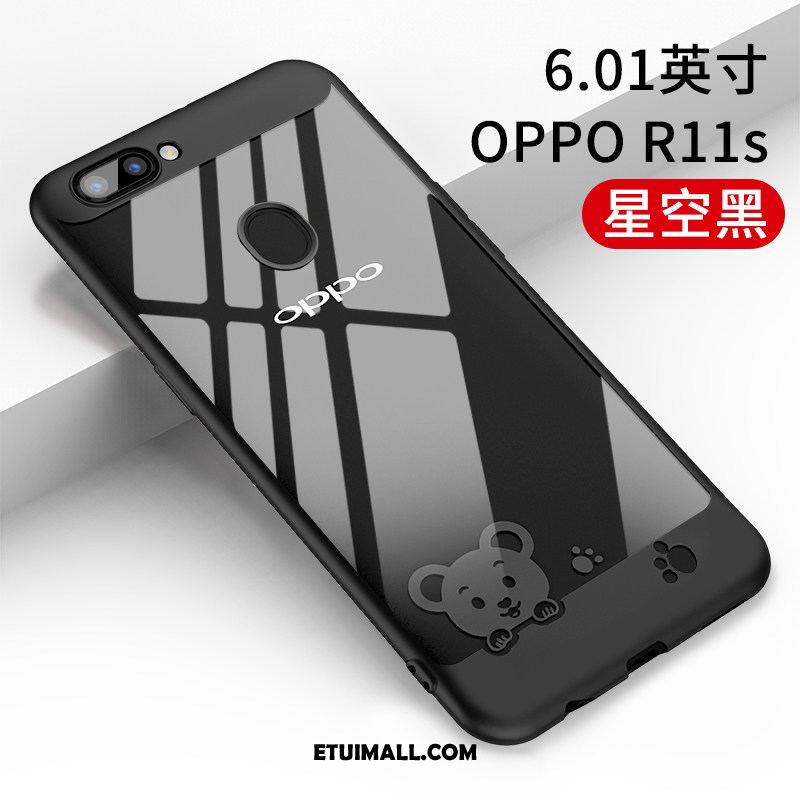 Etui Oppo R11s Cienkie Kreatywne Modna Marka Przezroczysty Telefon Komórkowy Pokrowce Kupię