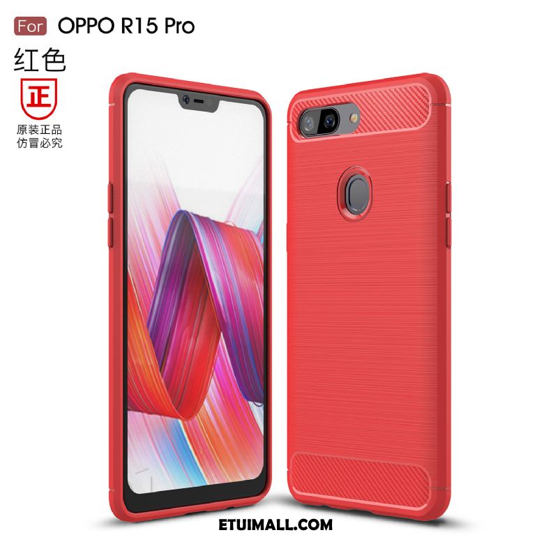 Etui Oppo R15 Pro All Inclusive Anti-fall Silikonowe Telefon Komórkowy Szary Futerał Tanie