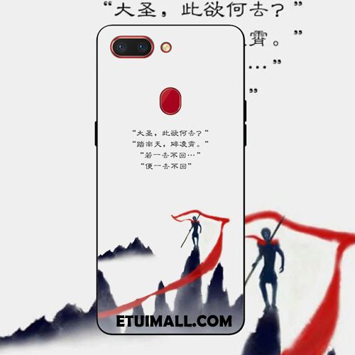 Etui Oppo R15 Pro Telefon Komórkowy Nubuku Miękki Wzór Anti-fall Futerał Tanie