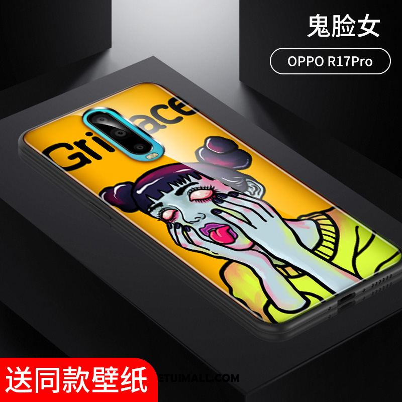 Etui Oppo R17 Pro Wiatr Ręcznie Malowane Telefon Komórkowy Zakochani Silikonowe Pokrowce Tanie